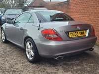 USED 2008 58 MERCEDES-BENZ SLK 1.8 SLK200K Convertible 2dr Petrol Tiptronic Euro 4 (184 ps) FULL RED LEATHER - VERY LOW MILES