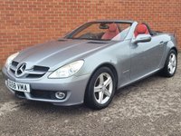 USED 2008 58 MERCEDES-BENZ SLK 1.8 SLK200K Convertible 2dr Petrol Tiptronic Euro 4 (184 ps) FULL RED LEATHER - VERY LOW MILES