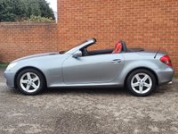 USED 2008 58 MERCEDES-BENZ SLK 1.8 SLK200K Convertible 2dr Petrol Tiptronic Euro 4 (184 ps) FULL RED LEATHER - VERY LOW MILES