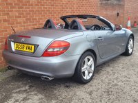 USED 2008 58 MERCEDES-BENZ SLK 1.8 SLK200K Convertible 2dr Petrol Tiptronic Euro 4 (184 ps) FULL RED LEATHER - VERY LOW MILES