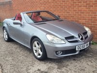 USED 2008 58 MERCEDES-BENZ SLK 1.8 SLK200K Convertible 2dr Petrol Tiptronic Euro 4 (184 ps) FULL RED LEATHER - VERY LOW MILES