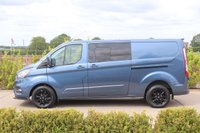 USED 2022 72 FORD TRANSIT CUSTOM 2.0 320 EcoBlue Limited Crew Van Double Cab 5dr Diesel Auto L2 H1 Euro 6 (s/s) (170 ps) 