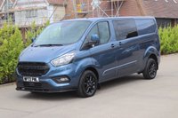 USED 2022 72 FORD TRANSIT CUSTOM 2.0 320 EcoBlue Limited Crew Van Double Cab 5dr Diesel Auto L2 H1 Euro 6 (s/s) (170 ps) 