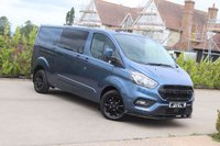 USED 2022 72 FORD TRANSIT CUSTOM 2.0 320 EcoBlue Limited Crew Van Double Cab 5dr Diesel Auto L2 H1 Euro 6 (s/s) (170 ps) 