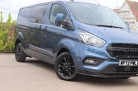 USED 2022 72 FORD TRANSIT CUSTOM 2.0 320 EcoBlue Limited Crew Van Double Cab 5dr Diesel Auto L2 H1 Euro 6 (s/s) (170 ps) 