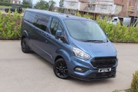 USED 2022 72 FORD TRANSIT CUSTOM 2.0 320 EcoBlue Limited Crew Van Double Cab 5dr Diesel Auto L2 H1 Euro 6 (s/s) (170 ps) 