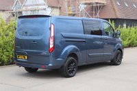 USED 2022 72 FORD TRANSIT CUSTOM 2.0 320 EcoBlue Limited Crew Van Double Cab 5dr Diesel Auto L2 H1 Euro 6 (s/s) (170 ps) 