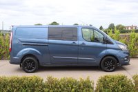 USED 2022 72 FORD TRANSIT CUSTOM 2.0 320 EcoBlue Limited Crew Van Double Cab 5dr Diesel Auto L2 H1 Euro 6 (s/s) (170 ps) 