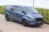 USED 2022 72 FORD TRANSIT CUSTOM 2.0 320 EcoBlue Limited Crew Van Double Cab 5dr Diesel Auto L2 H1 Euro 6 (s/s) (170 ps) 