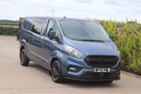 USED 2022 72 FORD TRANSIT CUSTOM 2.0 320 EcoBlue Limited Crew Van Double Cab 5dr Diesel Auto L2 H1 Euro 6 (s/s) (170 ps) 