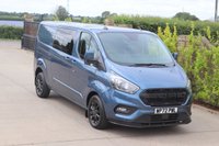 USED 2022 72 FORD TRANSIT CUSTOM 2.0 320 EcoBlue Limited Crew Van Double Cab 5dr Diesel Auto L2 H1 Euro 6 (s/s) (170 ps) 