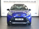 USED 2024 24 TOYOTA AYGO X 1.0 VVT-i Exclusive Hatchback 5dr Petrol Manual Euro 6 (s/s) (72 ps) AYGO X OF THE HIGHEST QUALITY - 1 OWNER FROM NEW, COMES WITH A FULL TOYOTA MAIN DEALER SERVICE HISTORY AND THE BALANCE OF TOYOTA MANUFACTURERS WARRANTY UNTIL MARCH 2027 + OPEN SKY SUNROOF + SATELLITE NAVIGATION VIA MOBILE PHONE + REAR VIEW CAMERA + WIRELESS APPLE CARPLAY / ANDROID AUTO + BLUETOOTH PHONE AND MEDIA CONNECTIVITY + AIR CONDITIONED CLIMATE CONTROL + DAB DIGITAL RADIO + AUTOMATIC LED HEADLIGHTS + IN CAR ENTERTAINMENT WITH TOUCH SCREEN MEDIA DISPLAY + FRONT AND REAR PARKING SENSORS + A