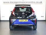 USED 2024 24 TOYOTA AYGO X 1.0 VVT-i Exclusive Hatchback 5dr Petrol Manual Euro 6 (s/s) (72 ps) AYGO X OF THE HIGHEST QUALITY - 1 OWNER FROM NEW, COMES WITH A FULL TOYOTA MAIN DEALER SERVICE HISTORY AND THE BALANCE OF TOYOTA MANUFACTURERS WARRANTY UNTIL MARCH 2027 + OPEN SKY SUNROOF + SATELLITE NAVIGATION VIA MOBILE PHONE + REAR VIEW CAMERA + WIRELESS APPLE CARPLAY / ANDROID AUTO + BLUETOOTH PHONE AND MEDIA CONNECTIVITY + AIR CONDITIONED CLIMATE CONTROL + DAB DIGITAL RADIO + AUTOMATIC LED HEADLIGHTS + IN CAR ENTERTAINMENT WITH TOUCH SCREEN MEDIA DISPLAY + FRONT AND REAR PARKING SENSORS + A