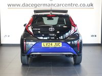 USED 2024 24 TOYOTA AYGO X 1.0 VVT-i Exclusive Hatchback 5dr Petrol Manual Euro 6 (s/s) (72 ps) AYGO X OF THE HIGHEST QUALITY - 1 OWNER FROM NEW, COMES WITH A FULL TOYOTA MAIN DEALER SERVICE HISTORY AND THE BALANCE OF TOYOTA MANUFACTURERS WARRANTY UNTIL MARCH 2027 + OPEN SKY SUNROOF + SATELLITE NAVIGATION VIA MOBILE PHONE + REAR VIEW CAMERA + WIRELESS APPLE CARPLAY / ANDROID AUTO + BLUETOOTH PHONE AND MEDIA CONNECTIVITY + AIR CONDITIONED CLIMATE CONTROL + DAB DIGITAL RADIO + AUTOMATIC LED HEADLIGHTS + IN CAR ENTERTAINMENT WITH TOUCH SCREEN MEDIA DISPLAY + FRONT AND REAR PARKING SENSORS + A
