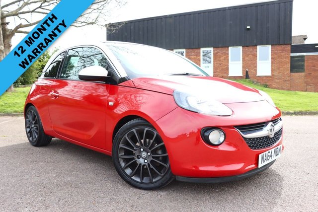 View our Vauxhall Adam 1.4 16v GLAM Hatchback 3dr Petrol Manual Euro 5 (100 ps)
