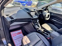 USED 2019 68 FORD KUGA 2.0 TDCi Titanium X SUV 5dr Diesel Powershift AWD Euro 6 (s/s) (180 ps) NAV + SLIDING GLASS SUNROOF + AUTO + CAMERA + 8X STAMPS