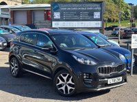 USED 2018 18 KIA SPORTAGE 1.7 CRDi GT-Line SUV 5dr Diesel DCT Euro 6 (s/s) (139 bhp) AUTO + SAT NAV + REAR CAMERA + CARPLAY + GT-LINE + SENSORS