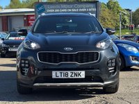 USED 2018 18 KIA SPORTAGE 1.7 CRDi GT-Line SUV 5dr Diesel DCT Euro 6 (s/s) (139 bhp) AUTO + SAT NAV + REAR CAMERA + CARPLAY + GT-LINE + SENSORS
