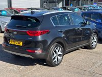 USED 2018 18 KIA SPORTAGE 1.7 CRDi GT-Line SUV 5dr Diesel DCT Euro 6 (s/s) (139 bhp) AUTO + SAT NAV + REAR CAMERA + CARPLAY + GT-LINE + SENSORS