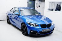 USED 2018 18 BMW 2 SERIES 2.0 218d M Sport Coupe 2dr Diesel Auto Euro 6 (s/s) (150 ps) BLACK EXT PACK | BLACK LEATHER