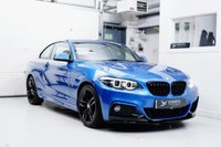 USED 2018 18 BMW 2 SERIES 2.0 218d M Sport Coupe 2dr Diesel Auto Euro 6 (s/s) (150 ps) BLACK EXT PACK | BLACK LEATHER