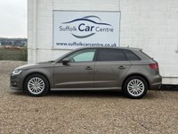 USED 2016 65 AUDI A3 1.6 TDI ultra SE Technik Sportback 5dr Diesel Manual Euro 6 (s/s) (110 ps) www.suffolkcarcentre.co.uk - Located at Lowestoft