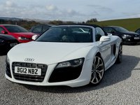 USED 2012 12 AUDI R8 5.2 FSI V10 Spyder 2dr Petrol R Tronic quattro Euro 5 (525 ps) 