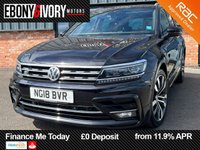 USED 2018 18 VOLKSWAGEN TIGUAN 2.0 TDI R-Line SUV 5dr Diesel DSG 4Motion Euro 6 (s/s) (190 ps) FULL SERVICE HISTORY 2 KEYS BOOK PACK SERVICED IF REQUIRED AND A MINIMUM OF 9 MONTHS MOT WITHIN THE SALE