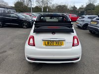 USED 2020 20 FIAT 500C 1.0 MHEV Rock Star Convertible 2dr Petrol Manual Euro 6 (s/s) (70 bhp) Electric Convertible Soft-Top Roof - Rear Parking Sensors - Electric Windows - Bluetooth Connectivity.
