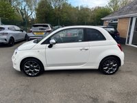 USED 2020 20 FIAT 500C 1.0 MHEV Rock Star Convertible 2dr Petrol Manual Euro 6 (s/s) (70 bhp) Electric Convertible Soft-Top Roof - Rear Parking Sensors - Electric Windows - Bluetooth Connectivity.