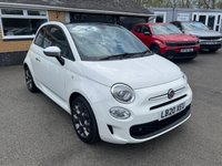 USED 2020 20 FIAT 500C 1.0 MHEV Rock Star Convertible 2dr Petrol Manual Euro 6 (s/s) (70 bhp) Electric Convertible Soft-Top Roof - Rear Parking Sensors - Electric Windows - Bluetooth Connectivity.