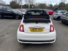 USED 2020 20 FIAT 500C 1.0 MHEV Rock Star Convertible 2dr Petrol Manual Euro 6 (s/s) (70 bhp) Electric Convertible Soft-Top Roof - Rear Parking Sensors - Electric Windows - Bluetooth Connectivity.