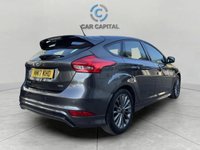 USED 2017 17 FORD FOCUS 1.0T EcoBoost ST-Line Hatchback 5dr Petrol Auto Euro 6 (s/s) (125 ps) PARK SENSORS+WARRANTY+ULEZ+2 KEYS