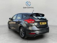 USED 2017 17 FORD FOCUS 1.0T EcoBoost ST-Line Hatchback 5dr Petrol Auto Euro 6 (s/s) (125 ps) PARK SENSORS+WARRANTY+ULEZ+2 KEYS