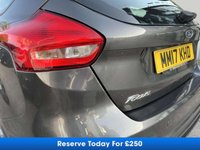 USED 2017 17 FORD FOCUS 1.0T EcoBoost ST-Line Hatchback 5dr Petrol Auto Euro 6 (s/s) (125 ps) PARK SENSORS+WARRANTY+ULEZ+2 KEYS