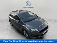 USED 2017 17 FORD FOCUS 1.0T EcoBoost ST-Line Hatchback 5dr Petrol Auto Euro 6 (s/s) (125 ps) PARK SENSORS+WARRANTY+ULEZ+2 KEYS
