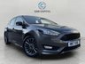 USED 2017 17 FORD FOCUS 1.0T EcoBoost ST-Line Hatchback 5dr Petrol Auto Euro 6 (s/s) (125 ps) PARK SENSORS+WARRANTY+ULEZ+2 KEYS