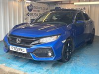 USED 2019 19 HONDA CIVIC 1.0 VTEC Turbo EX Hatchback 5dr Petrol Manual Euro 6 (s/s) (126 ps)+2 KEYS+1 FORMER KEEPER+PRIVACY+FSH 6 STAMPS+PANORAMIC SUNROOF+NAV+PARK CONTROL+MEDIA+FULL LEATHER SEATS+BLACK ALLOY WHEELS+BLUETOOTH+ 2 KEYS+1 FORMER KEEPER+PRIVACY+FSH 6 STAMPS+PANORAMIC SUNROOF+NAV+PARK CONTROL+MEDIA+FULL LEATHER SEATS+BLACK ALLOY WHEELS+BLUETOOTH+CLIMATE+CRUISE+HEATED FRONT SEATS+HPI CLEAR
