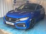 USED 2019 19 HONDA CIVIC 1.0 VTEC Turbo EX Hatchback 5dr Petrol Manual Euro 6 (s/s) (126 ps)+2 KEYS+1 FORMER KEEPER+PRIVACY+FSH 6 STAMPS+PANORAMIC SUNROOF+NAV+PARK CONTROL+MEDIA+FULL LEATHER SEATS+BLACK ALLOY WHEELS+BLUETOOTH+ 2 KEYS+1 FORMER KEEPER+PRIVACY+FSH 6 STAMPS+PANORAMIC SUNROOF+NAV+PARK CONTROL+MEDIA+FULL LEATHER SEATS+BLACK ALLOY WHEELS+BLUETOOTH+CLIMATE+CRUISE+HEATED FRONT SEATS+HPI CLEAR