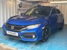 USED 2019 19 HONDA CIVIC 1.0 VTEC Turbo EX Hatchback 5dr Petrol Manual Euro 6 (s/s) (126 ps)+2 KEYS+1 FORMER KEEPER+PRIVACY+FSH 6 STAMPS+PANORAMIC SUNROOF+NAV+PARK CONTROL+MEDIA+FULL LEATHER SEATS+BLACK ALLOY WHEELS+BLUETOOTH+ 2 KEYS+1 FORMER KEEPER+PRIVACY+FSH 6 STAMPS+PANORAMIC SUNROOF+NAV+PARK CONTROL+MEDIA+FULL LEATHER SEATS+BLACK ALLOY WHEELS+BLUETOOTH+CLIMATE+CRUISE+HEATED FRONT SEATS+HPI CLEAR