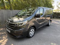 USED 2022 22 RENAULT TRAFIC 2.0 dCi Blue SL28 Business+ Panel Van 5dr Diesel Manual L1 H1 Euro 6 (s/s) (130 ps) A/C-p sensors- 2 keys-Bluetooth