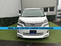 USED 2009 TOYOTA VELLFIRE TOYOTA VELLFIRE 2.4 LITRE PETROL FWD IDEAL FOR CUSTOM CAMPER CONVERSION #1320 IDEAL FOR CUSTOM CAMPER CONVERSION