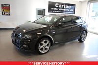 USED 2019 69 VOLKSWAGEN POLO 1.0 TSI GPF R-Line Hatchback 5dr Petrol Manual Euro 6 (s/s) (95 ps) ***SERVICE HISTORY***BLUETOOTH**APPLE CAR PLAY**AUTO ANDROID**MIRROR LINK**PRIVACY GLASS**AUTO LIGHTS**DAB RADIO**FRONT & REAR PARKING AID**SPEED LIMITER**HEAT-FOLDING DOOR MIRRORS**TOUCH SCREEN MEDIA**