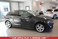 USED 2019 69 VOLKSWAGEN POLO 1.0 TSI GPF R-Line Hatchback 5dr Petrol Manual Euro 6 (s/s) (95 ps) ***SERVICE HISTORY***BLUETOOTH**APPLE CAR PLAY**AUTO ANDROID**MIRROR LINK**PRIVACY GLASS**AUTO LIGHTS**DAB RADIO**FRONT & REAR PARKING AID**SPEED LIMITER**HEAT-FOLDING DOOR MIRRORS**TOUCH SCREEN MEDIA**