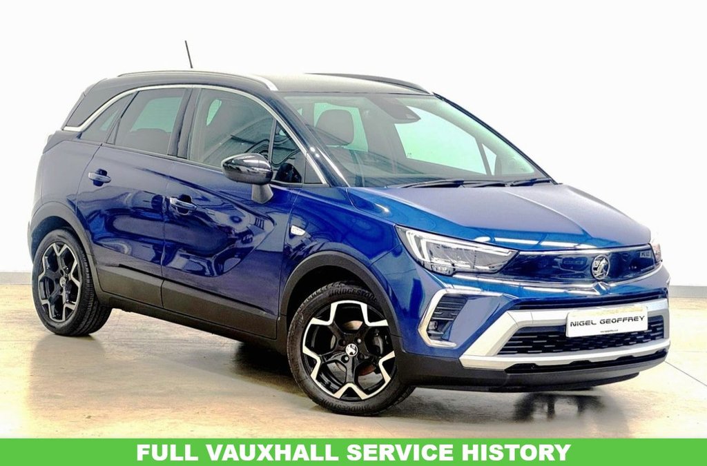 Blue 2021 Vauxhall Crossland Hatchback Front-wheel drive Manual