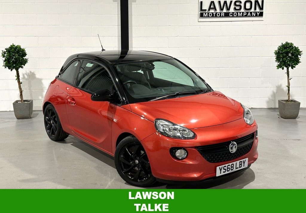 USED 2018 68 VAUXHALL ADAM 1.2i ENERGISED Hatchback 3dr Petrol Manual Euro 6 (70 ps) 
