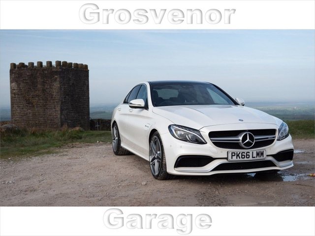 2016 66 Mercedes-Benz C-Class 4.0 C63 V8 BiTurbo AMG (Premium) Saloon 4dr Petrol SpdS MCT Euro 6 (s/s) (476 ps)