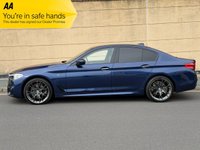 USED 2017 17 BMW 5 SERIES 2.0 520d M Sport Saloon 4dr Diesel Auto xDrive Euro 6 (s/s) (190 ps) 12 MONTH MOT PROVIDED!