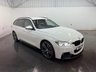 USED 2017 17 BMW 3 SERIES 2.0 320d M Sport Touring 5dr Diesel Auto xDrive Euro 6 (s/s) (190 ps) FSH, red leather, NAV, cruise, DAB