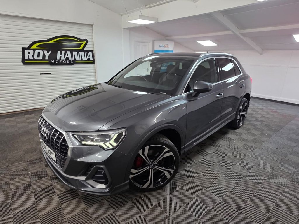 USED 2019 02 AUDI Q3 2.0 TDI 35 S line SUV 5dr Diesel S Tronic Euro 6 (s/s) (150 ps) Lane Departure
